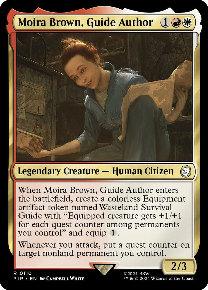Moira Brown, Guide Author Foil
