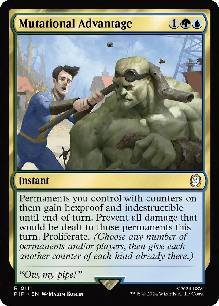 Mutational Advantage Foil
