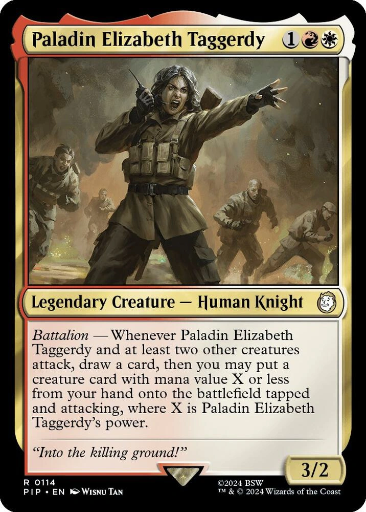 Paladin Elizabeth Taggerdy Foil