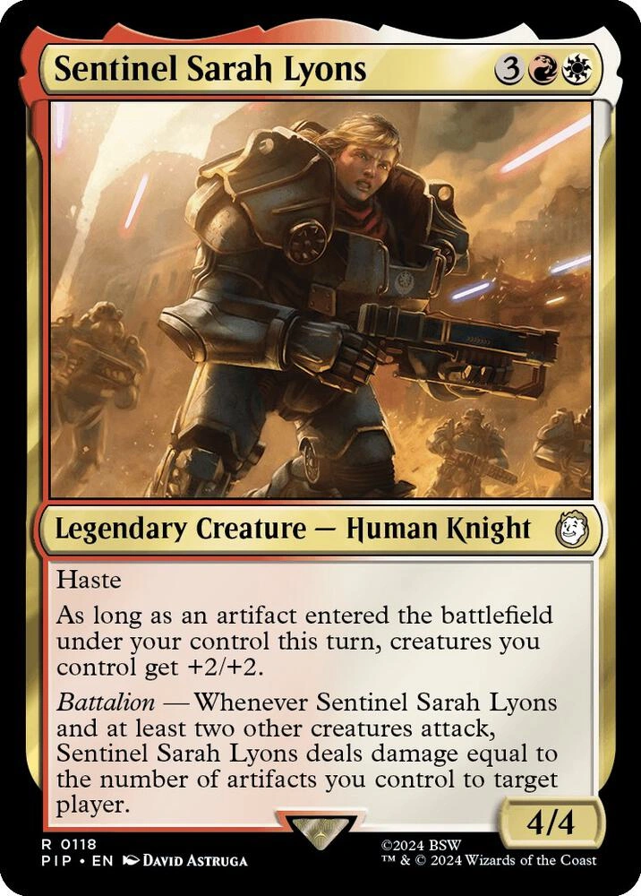 Sentinel Sarah Lyons Foil