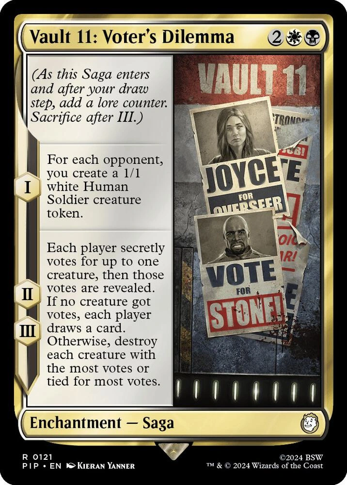 Vault 11: Voter's Dilemma Foil