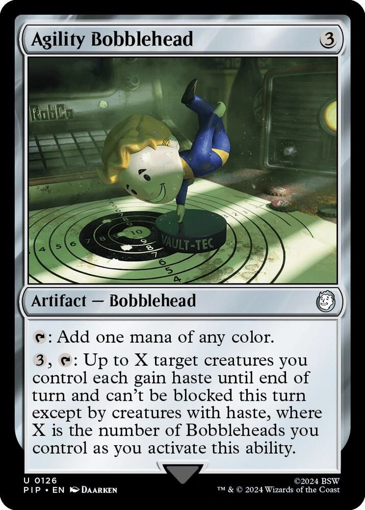 Agility Bobblehead Foil