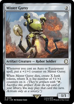 Mister Gutsy Foil 136