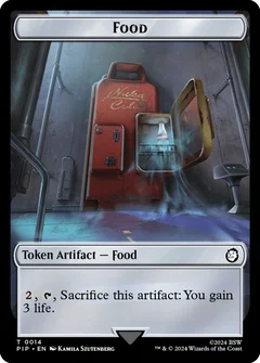 Food (0014) // Clue Double-Sided Token Foil 14 // 11