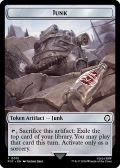 Junk // Copy Double-Sided Token Foil 15 // 1