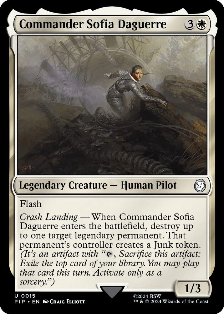 Commander Sofia Daguerre Foil