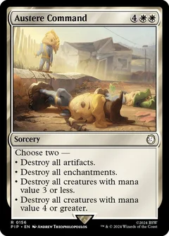 Austere Command Foil 156