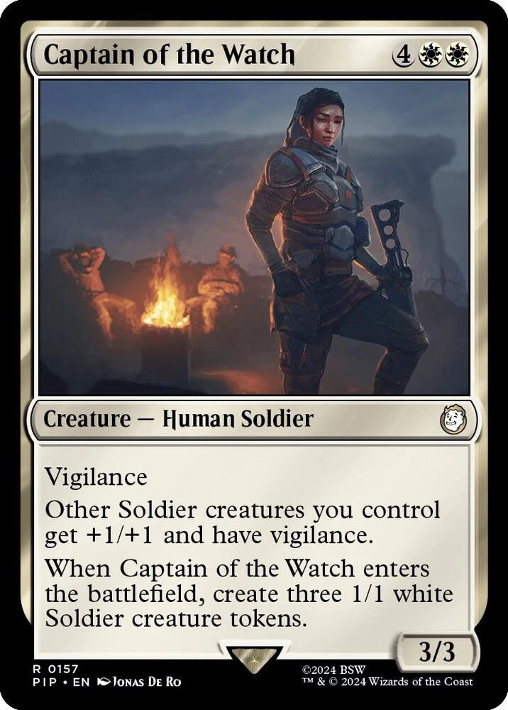 Captain of the Watch Foil