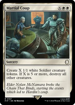 Martial Coup Foil 167