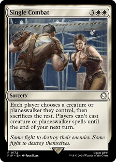 Single Combat Foil 172
