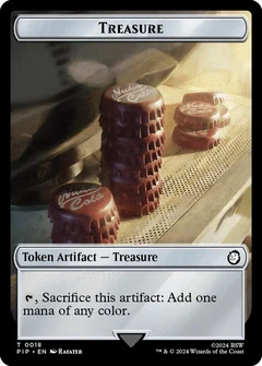 Treasure (0018) // Clue Double-Sided Token Foil 18 // 11