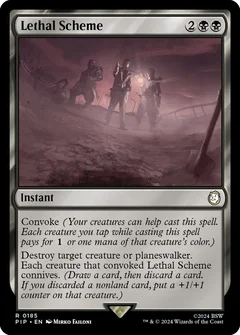 Lethal Scheme Foil 185