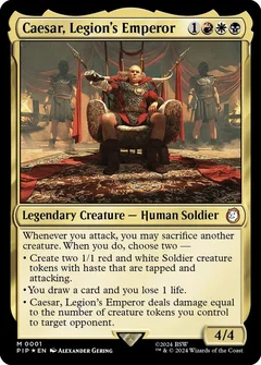 Caesar, Legion's Emperor Foil 1