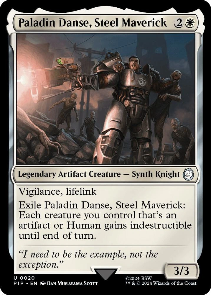 Paladin Danse, Steel Maverick Foil