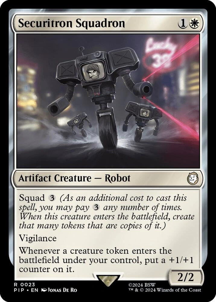 Securitron Squadron Foil