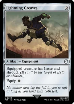 Lightning Greaves Foil 233