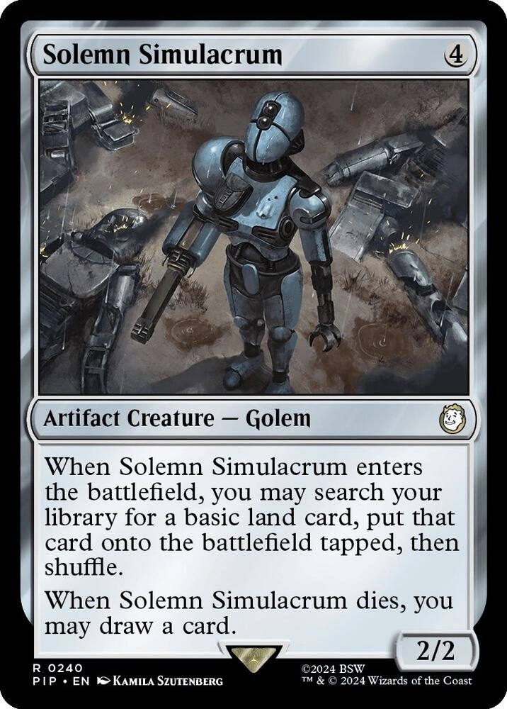 Solemn Simulacrum Foil