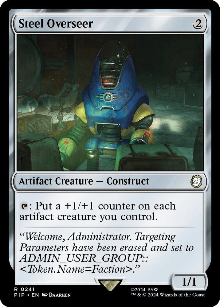 Steel Overseer Foil