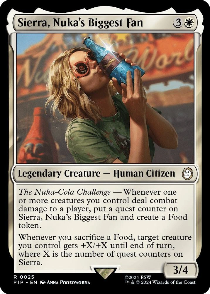 Sierra, Nuka's Biggest Fan Foil