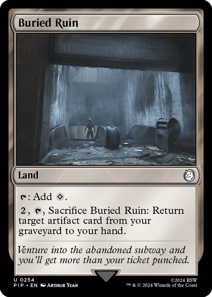 Buried Ruin Foil