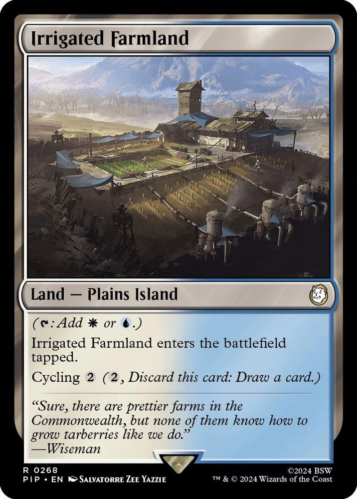 Irrigated Farmland Foil