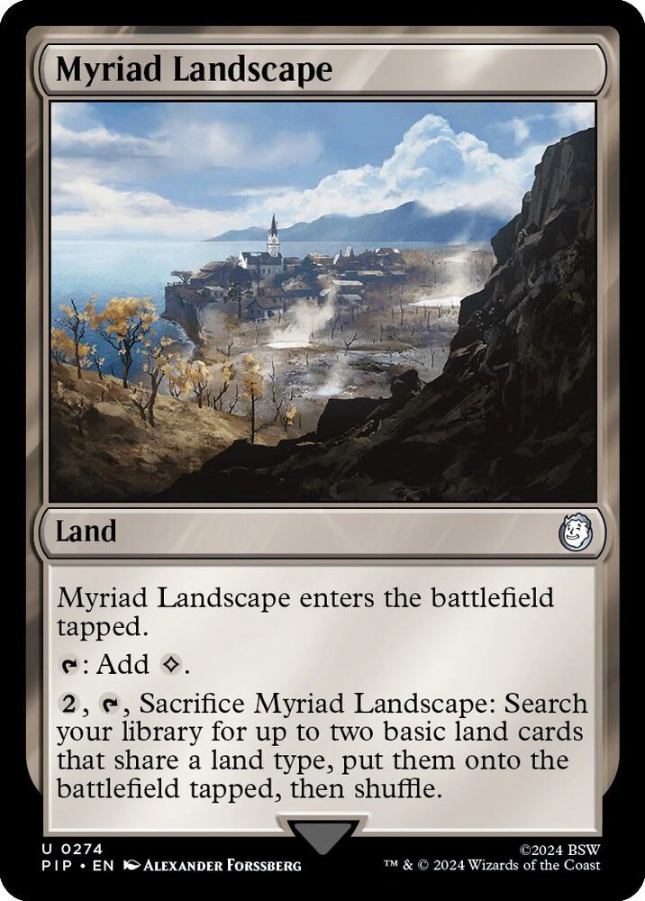 Myriad Landscape Foil