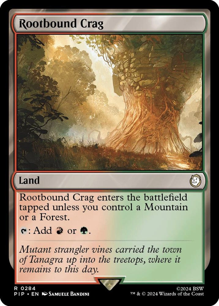 Rootbound Crag Foil