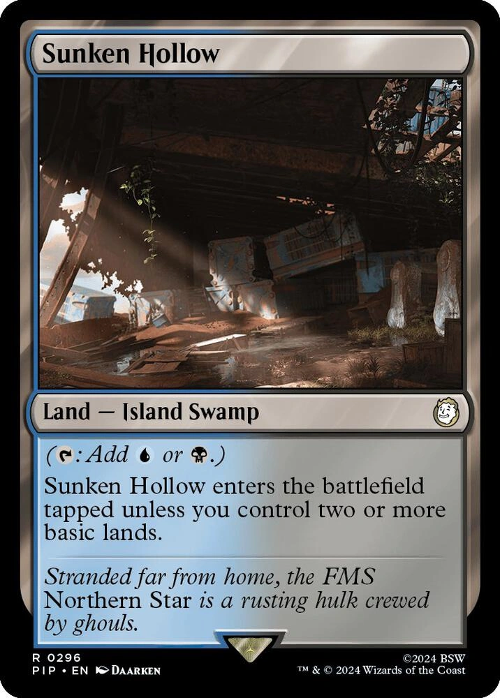 Sunken Hollow Foil