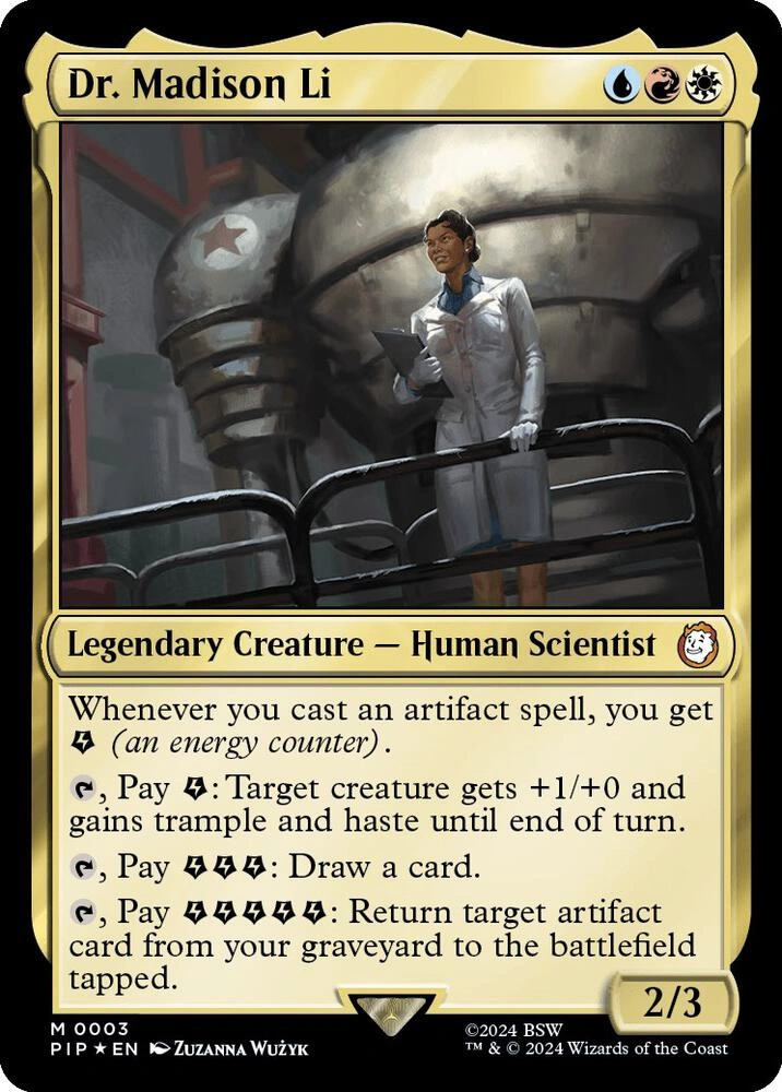 Dr. Madison Li Foil