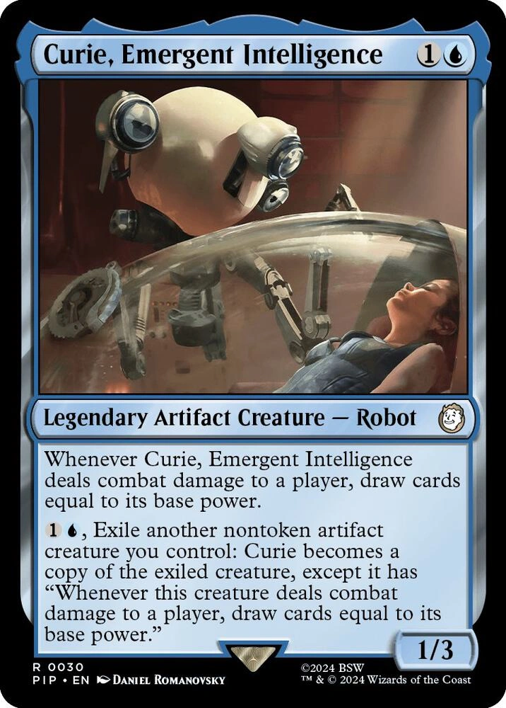 Curie, Emergent Intelligence Foil