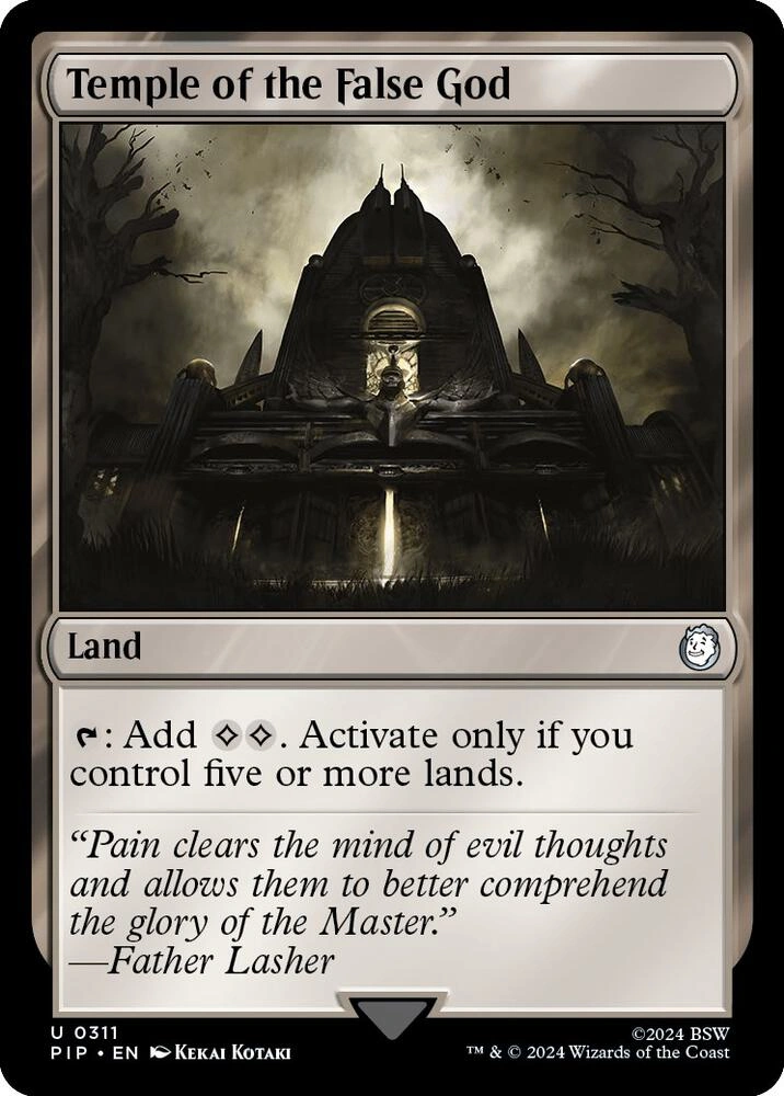Temple of the False God Foil