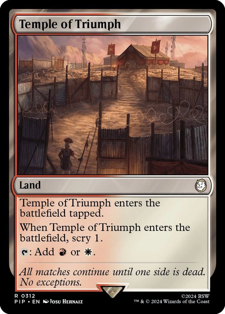 Temple of Triumph Foil