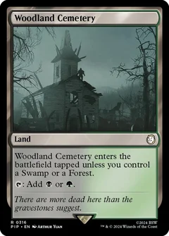 Woodland Cemetery Foil 316