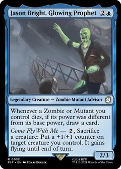 Jason Bright, Glowing Prophet Foil 32