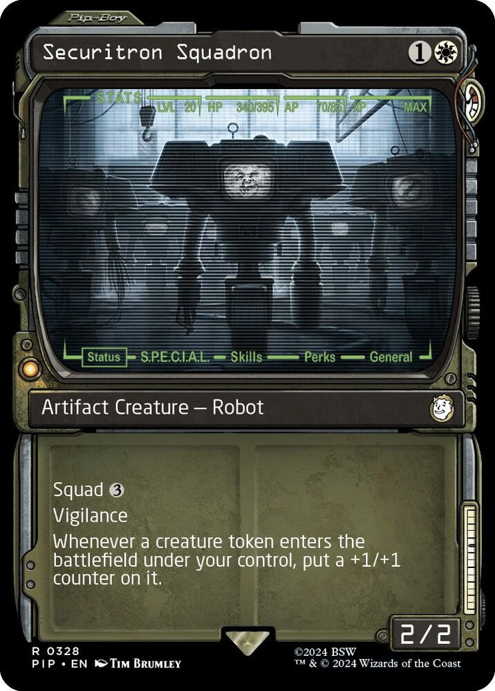 Securitron Squadron (Showcase) Foil