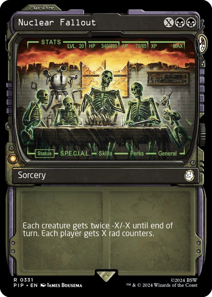 Nuclear Fallout (Showcase) Foil
