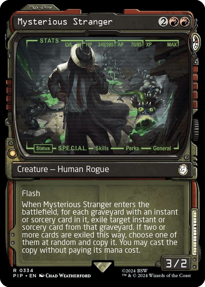 Mysterious Stranger (Showcase) Foil