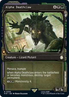 Alpha Deathclaw (Showcase) Foil 336