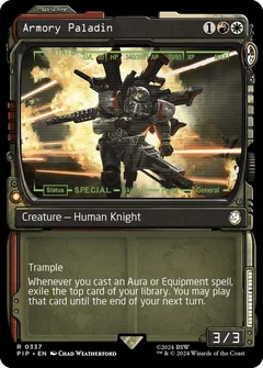 Armory Paladin (Showcase) Foil 337
