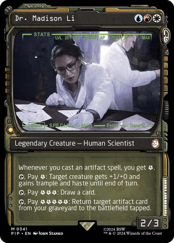 Dr. Madison Li (Showcase) Foil