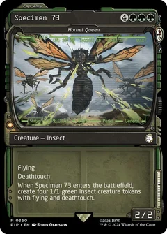 Specimen 73 - Hornet Queen (Showcase) 350