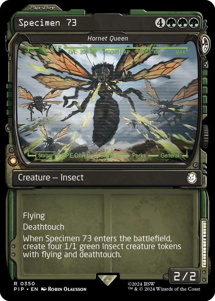 Specimen 73 - Hornet Queen (Showcase) Foil