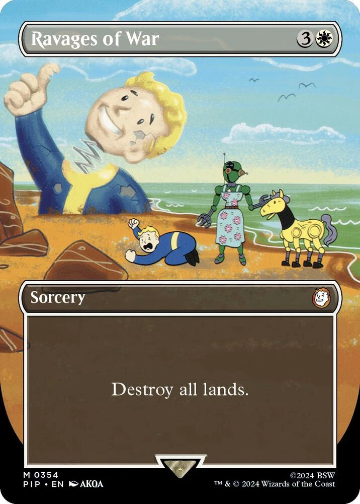 Ravages of War (Borderless) Foil