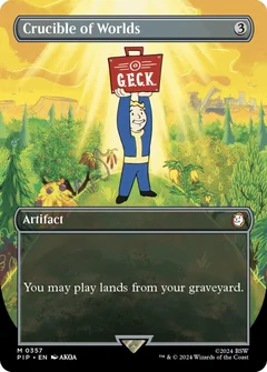 Crucible of Worlds (Borderless) Foil 357