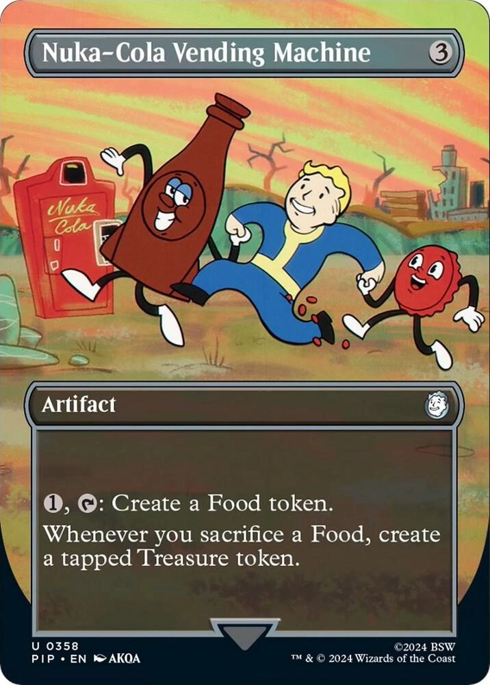 Nuka-Cola Vending Machine (Borderless) Foil