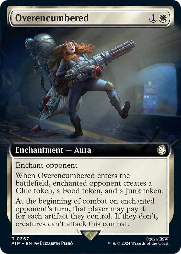 Overencumbered (Extended Art) Foil