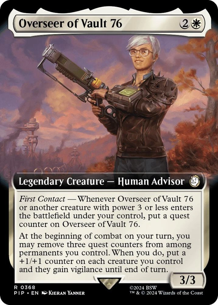Overseer of Vault 76 (Extended Art) Foil