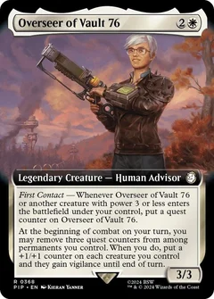 Overseer of Vault 76 (Extended Art) Foil 368