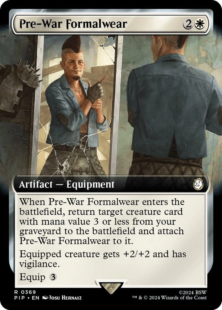 Pre-War Formalwear (Extended Art) Foil