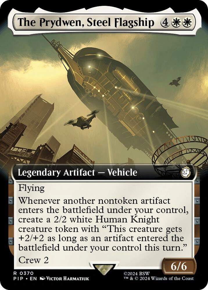 The Prydwen, Steel Flagship (Extended Art) Foil